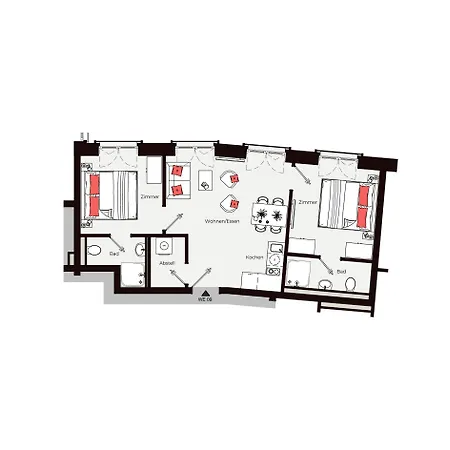 Gezeiten Apart-hotel 4*