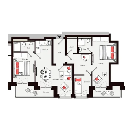 Apart-hotel Gezeiten