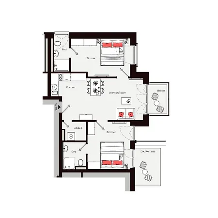 Gezeiten Apart-hotel 4*