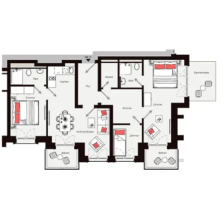Apart-hotel Gezeiten 4*