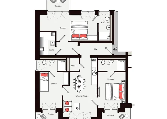 Apartmanhotel Gezeiten Büsum