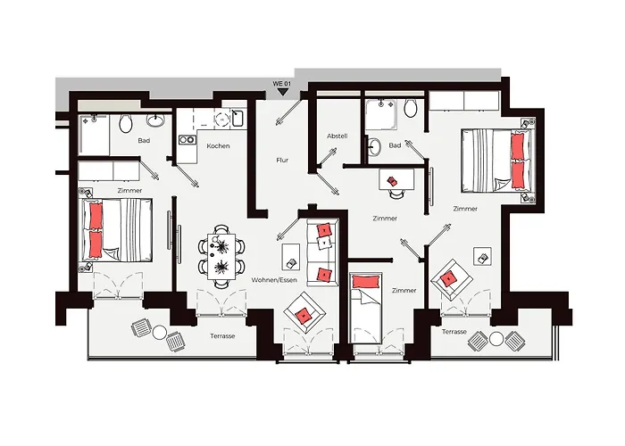 Apartmanhotel Gezeiten