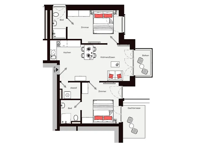 Gezeiten Apartmanhotel 4*
