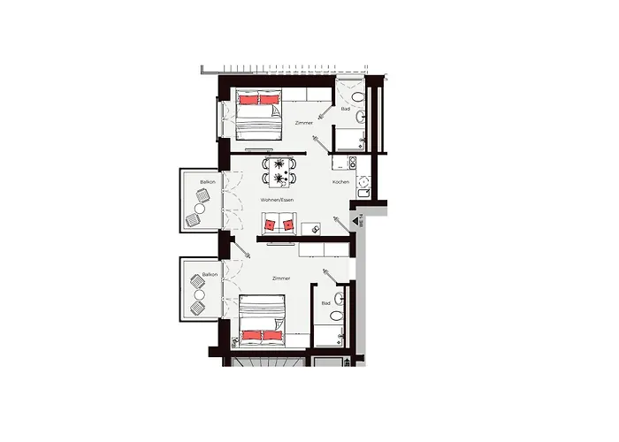Gezeiten Apartmanhotel 4*